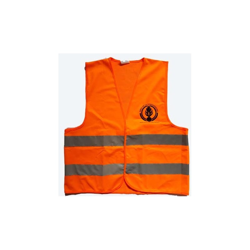 Gilet de sécurité orange