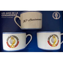coffret 3 tasses 90e anniversaire