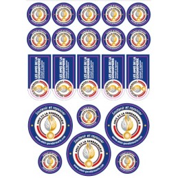 Autocollants standard...